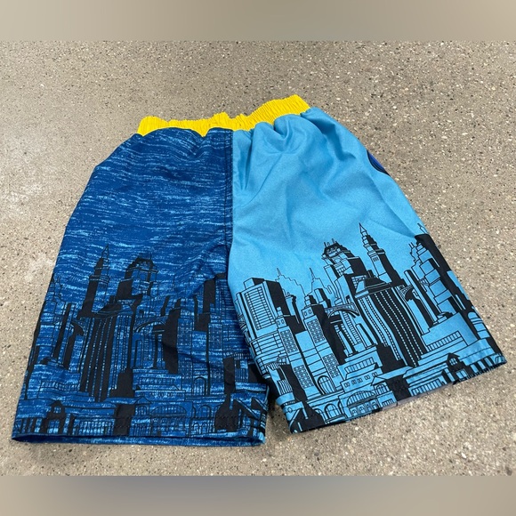 Officially Licensed Batman DC comics swim trunks 3T Front & Back Gotham Graphics - Picture 6 of 11